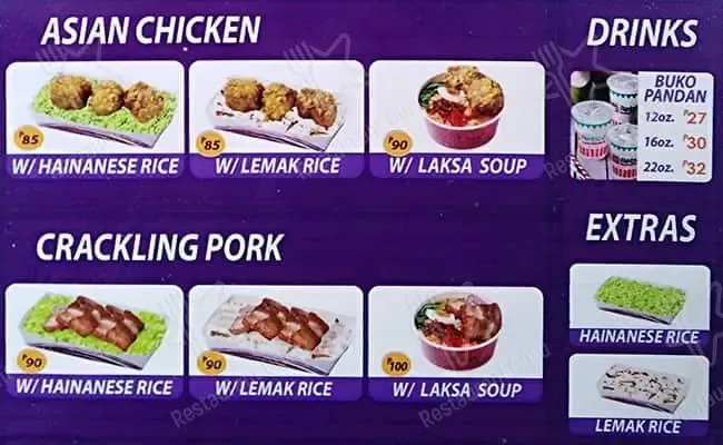 PAOTSIN ASIAN CHICKEN PRICES