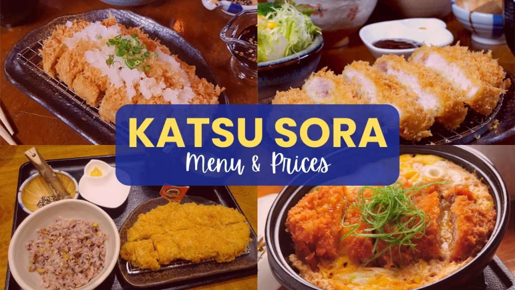 KATSU SORA MENU PHILIPPINES