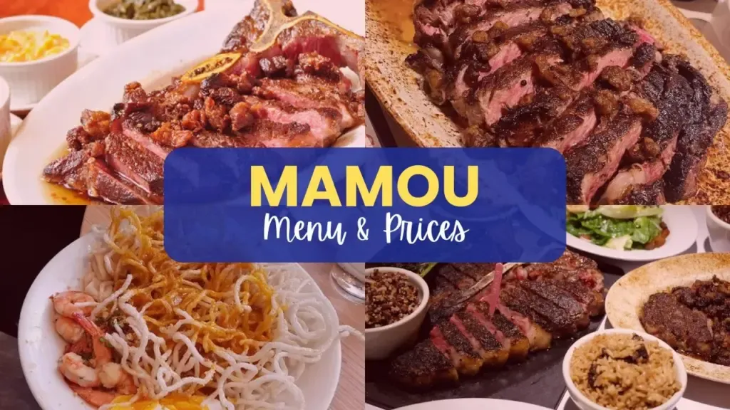 Mamou Menu philippines