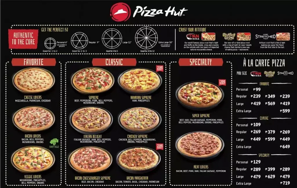 PIZZA HUT PHILIPPINES DEALS