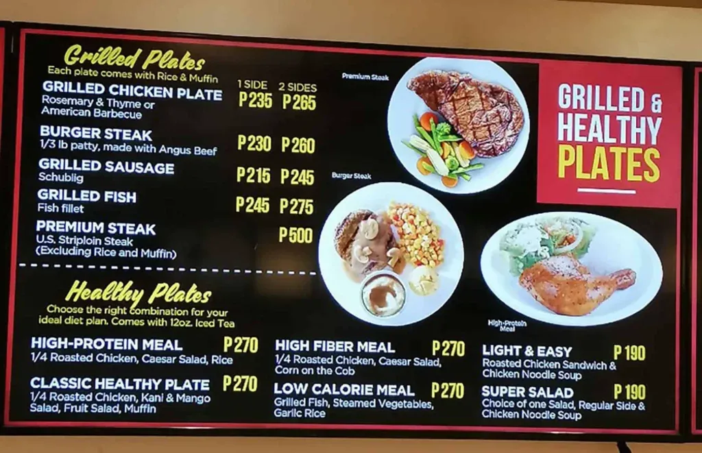 KENNY ROGERS WHAT’S NEW MENU 