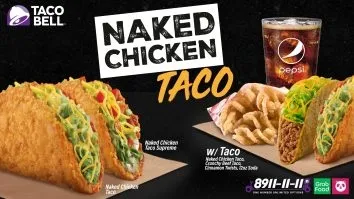 TACO BELL NAKED CHICKEN 