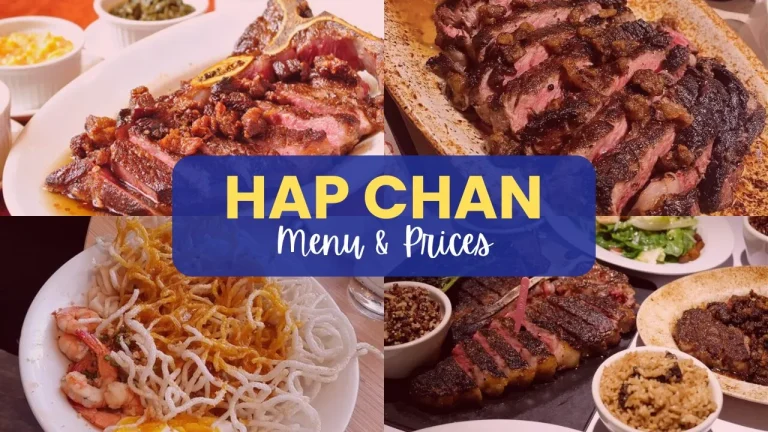 HAP CHAN MENU PHILIPPINES