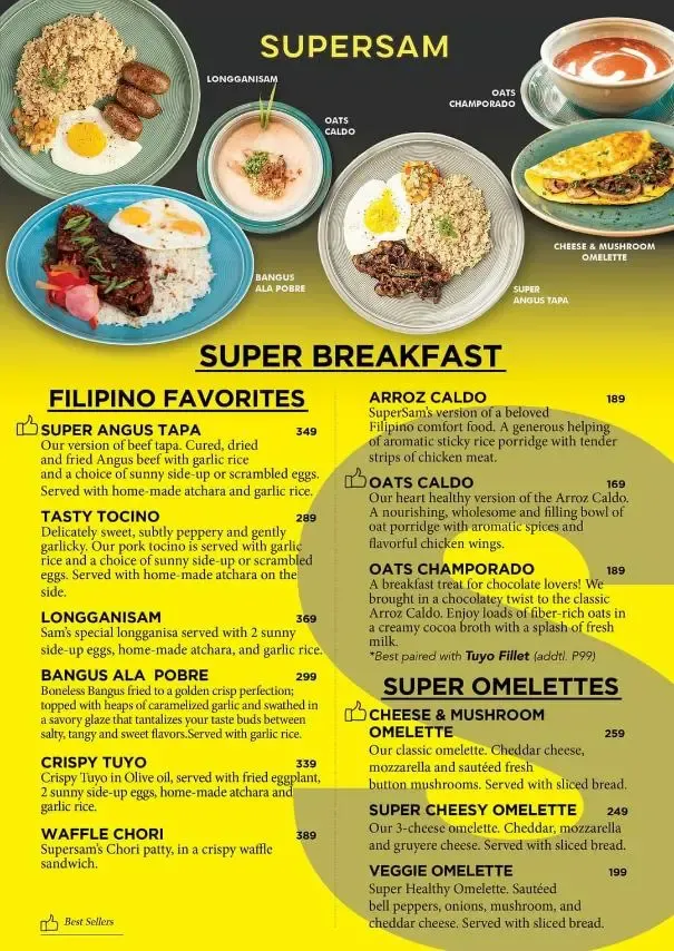 SUPERSAM SUPER BREAKFAST