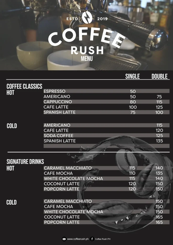 COFFEE RUSH FAVORITES