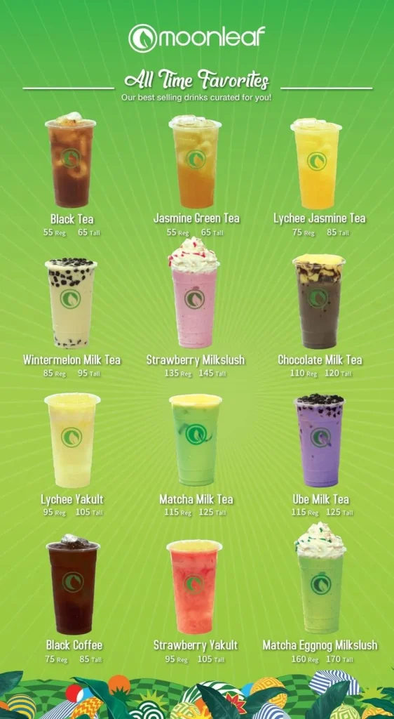 MOONLEAF pearl milk tea