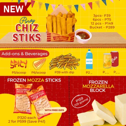 CHIZMOZZA FROZEN MENU