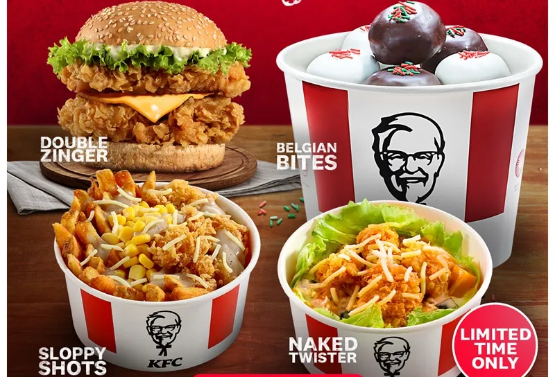 KFC WHAT’S HOT MENU