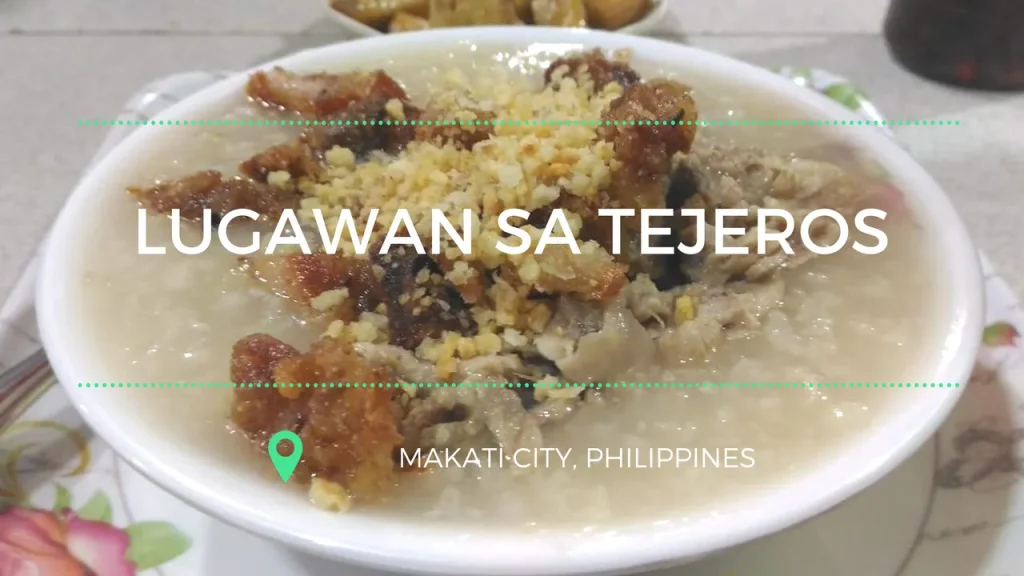 LAUGAWAN SA TEJEROS MENU PHILIPPINES 