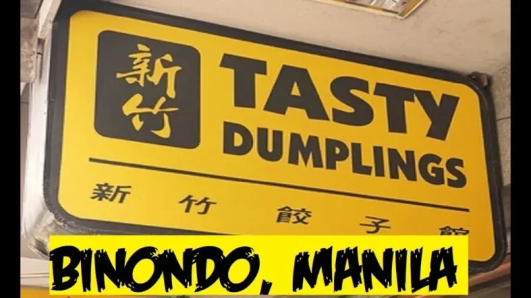 TASTY DUMPLINGS MENU PHILIPPINES