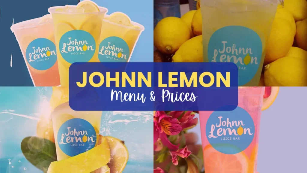 JOHN LEMON JUICE BAR MENU PHILIPPINES 