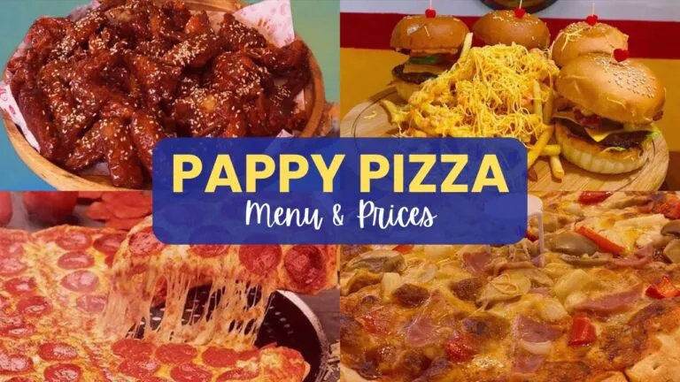 PAPPY PIZZA MENU PHILIPPINES