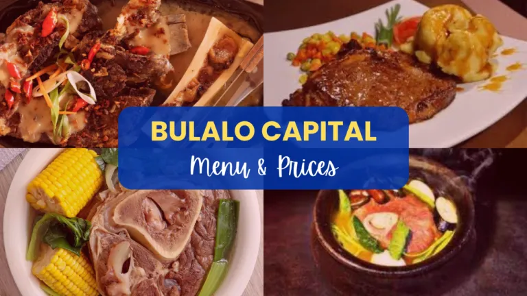 Bulalo Capital menuvPhilippines