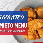 Misto menu Philippines