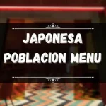 JAPONESA POBLACION MENU PHILIPPINES