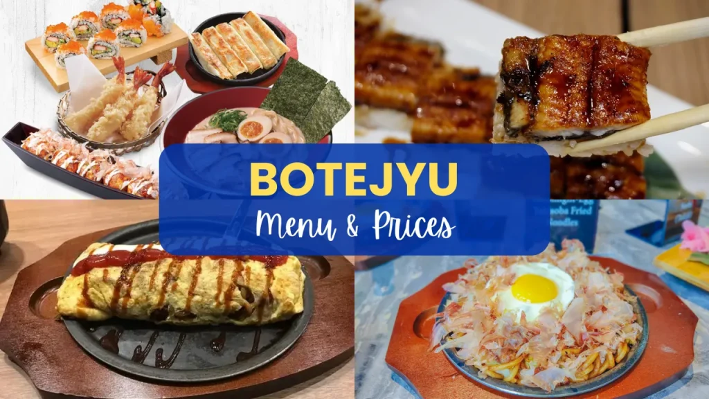 BOTEJYU MENU PHILIPPINES