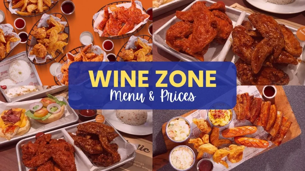 WING ZONE MENU PHILIPPINES 