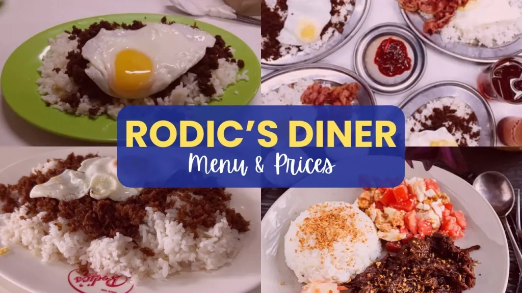 RODICS MENU PHILIPPINES 