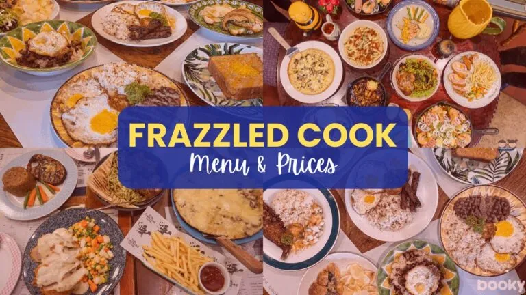 THE FRAZZLED COOK MENU PHILIPPINES