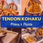 TENDON KOHAKU MENU PHILIPPINES