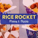 RICE ROCKET MENU PHILIPPINES