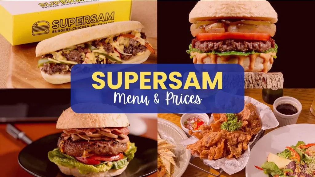 SUPERSAM MENU PHILIPPINES 