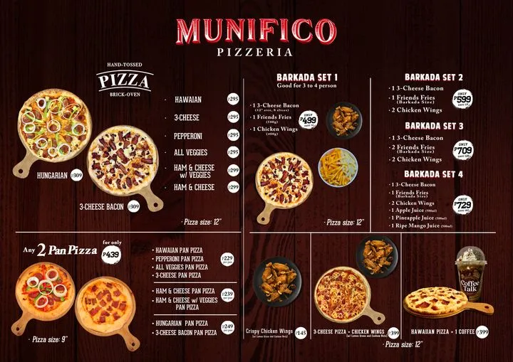 MUNIFICO pizza