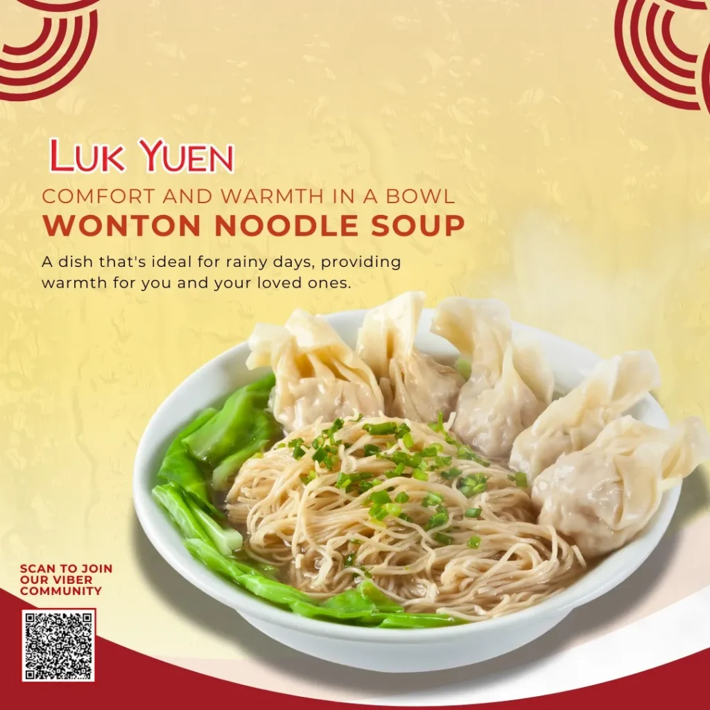 LUK YUEN MENU NOODLES