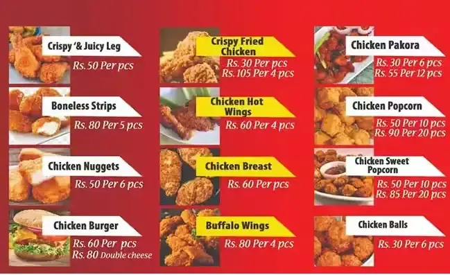 CHOOKS-TO-GO JUMBO MENU