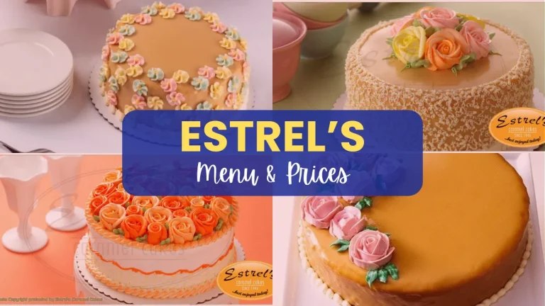 ESTREL MENU PHILIPPINES