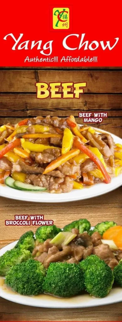 YANG CHOW BEEF PRICES