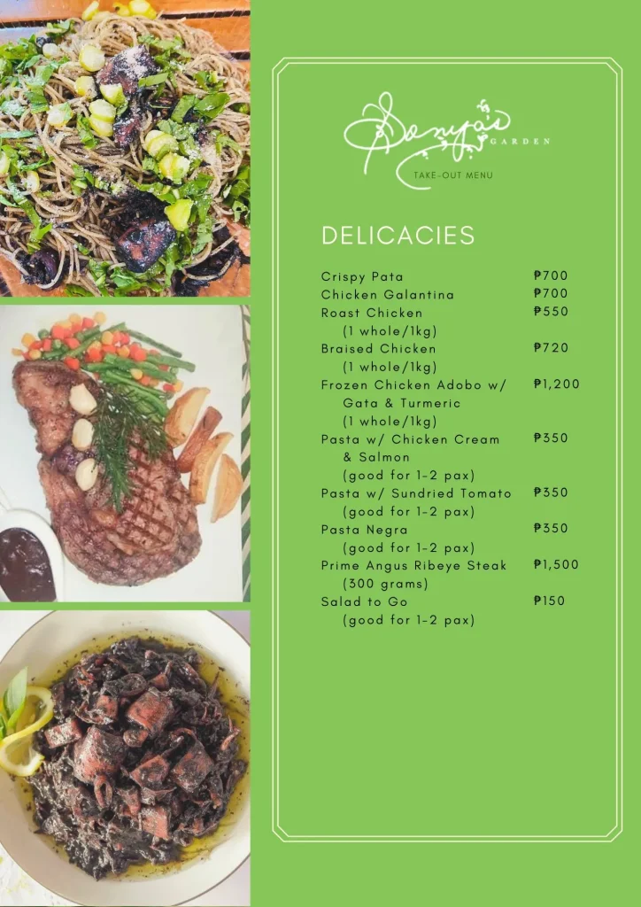 SONYA’S GARDEN BUFFET PRICES