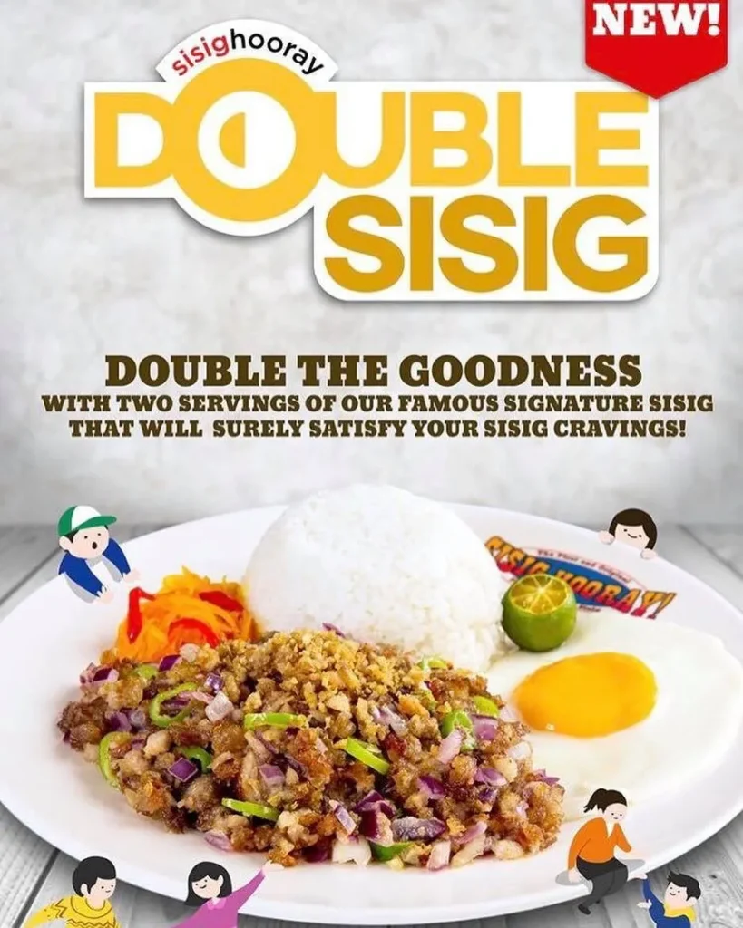 SISIG HOORAY DOUBLE SISIG