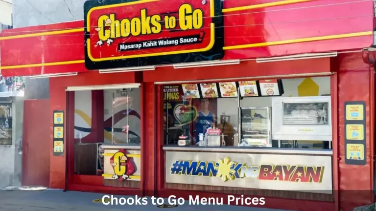 CHOOKS TO GO MENU PHILIPPINES