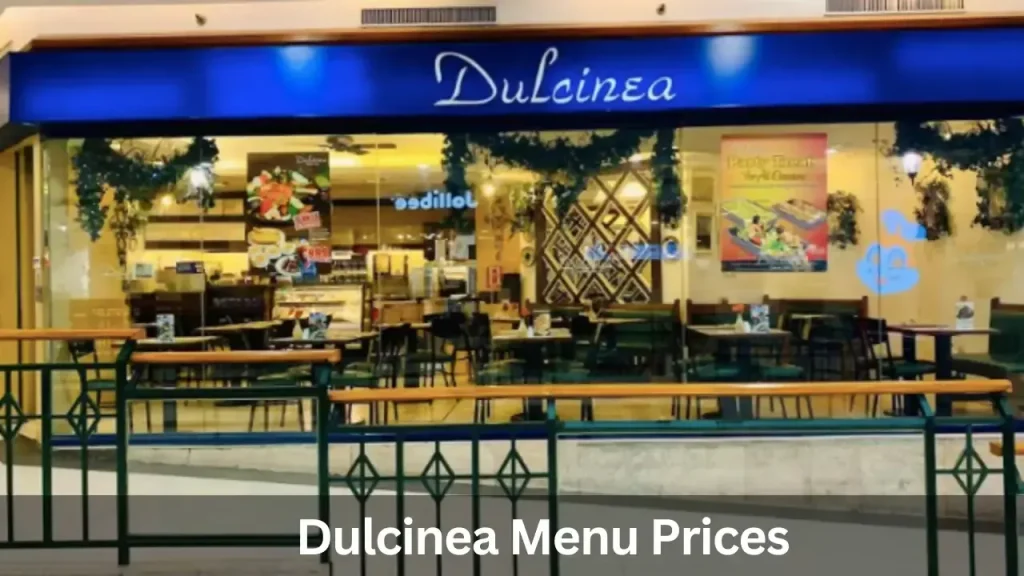 DULCINEA MENU PHILIPPINES