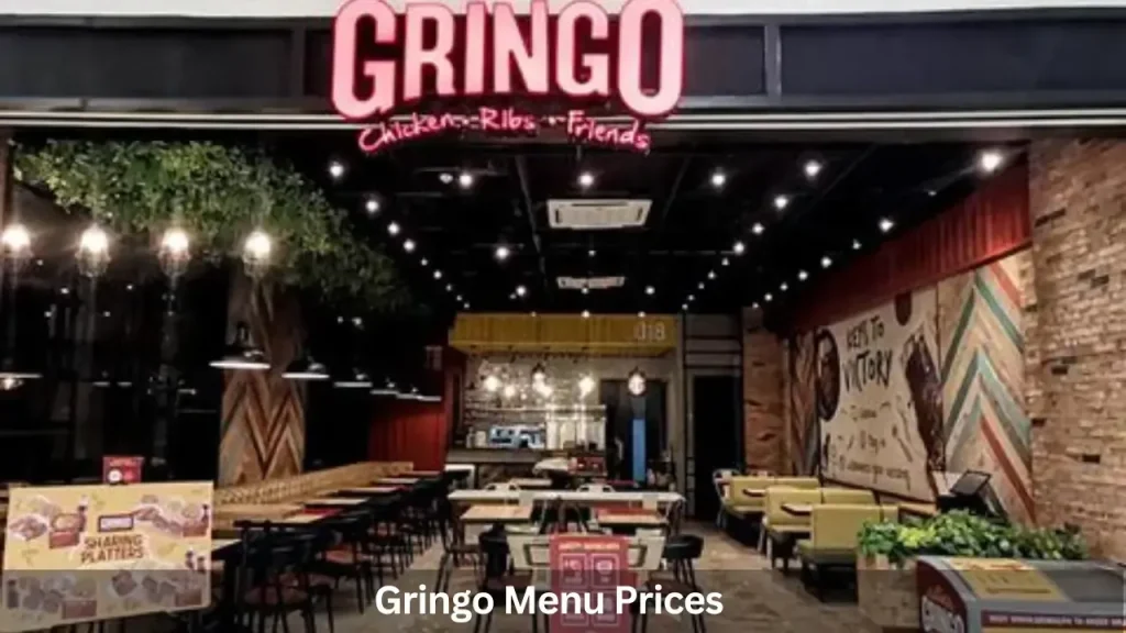 GRINGO MENU PHILIPPINES 