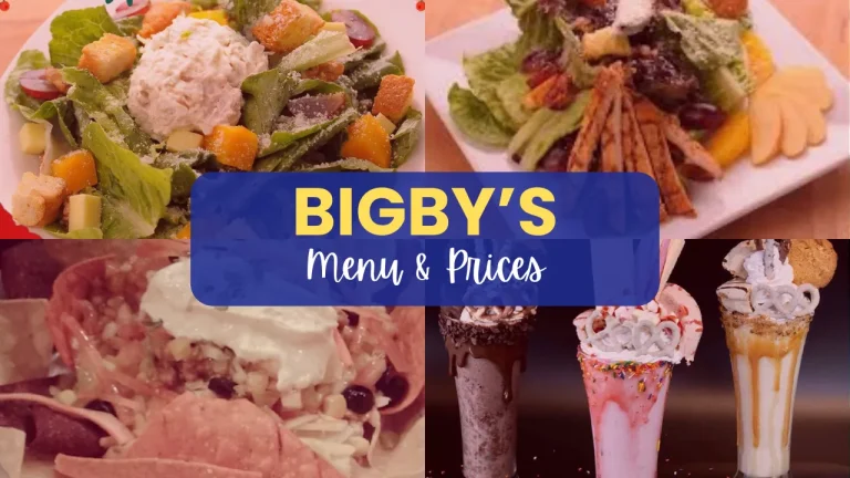 BIGBYS MENU PHILIPPINES