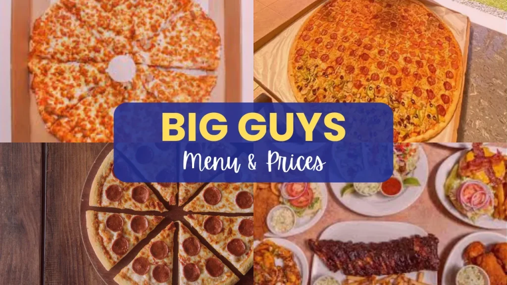 BIG GUYS MENU PHILIPPINES 