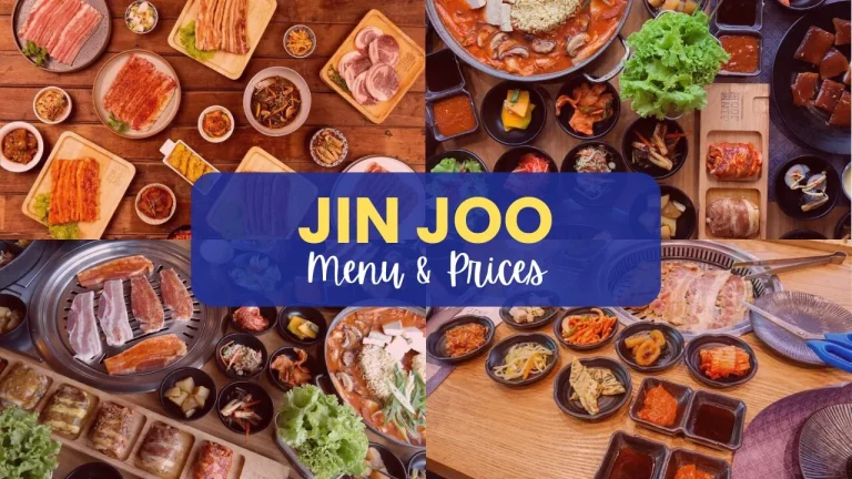 JIN JOO MENU PHILIPPINES