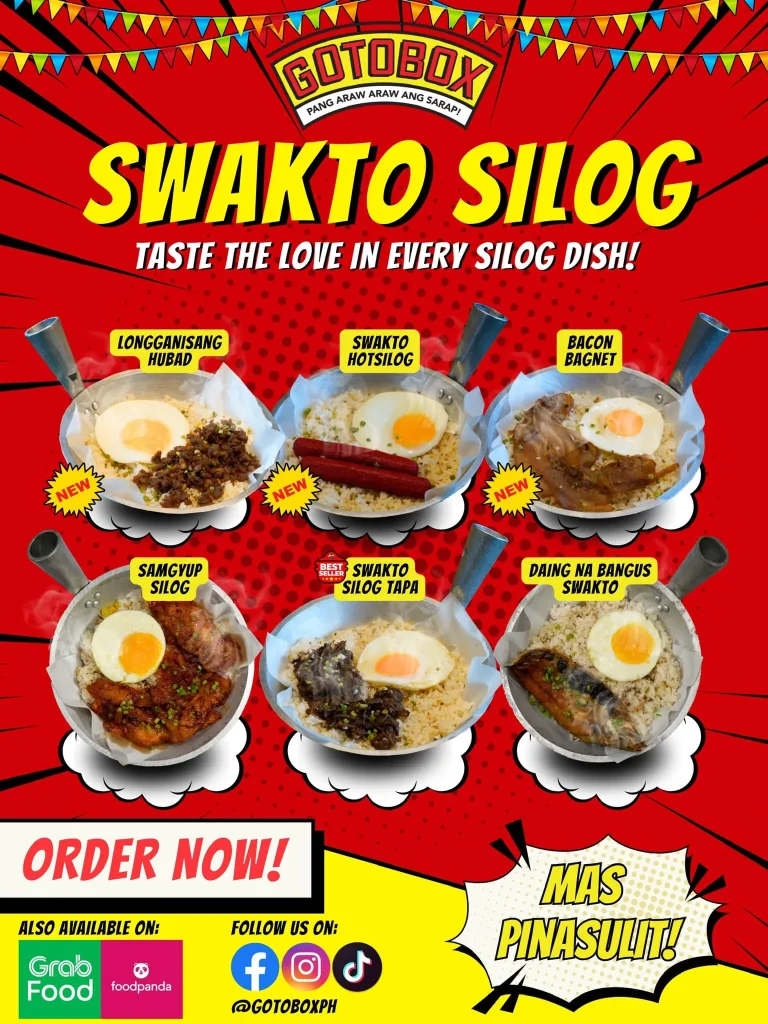 GOTOBOX SILOG MENU PRICE