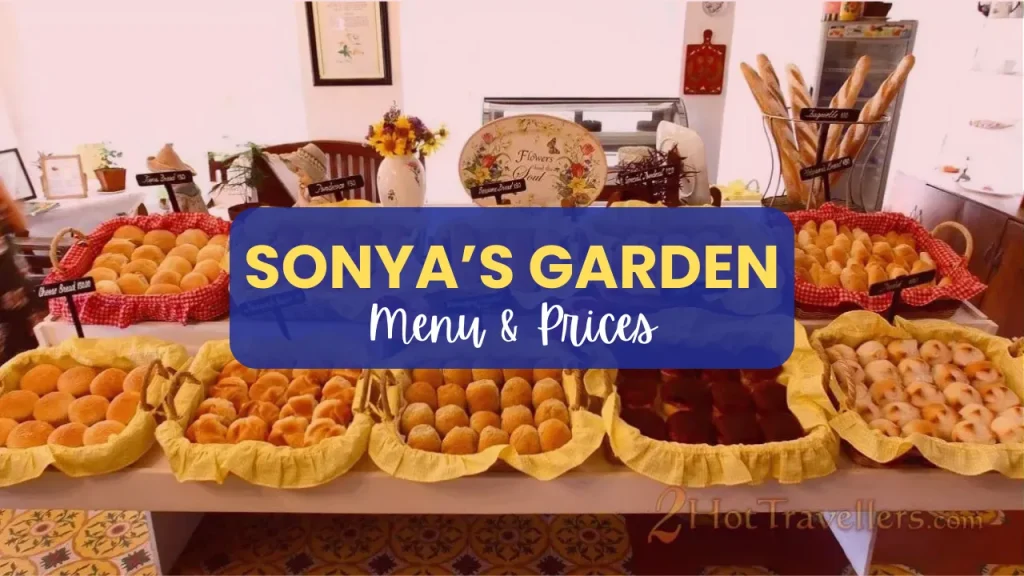 SONYAS GARDEN MENU PHILIPPINES 