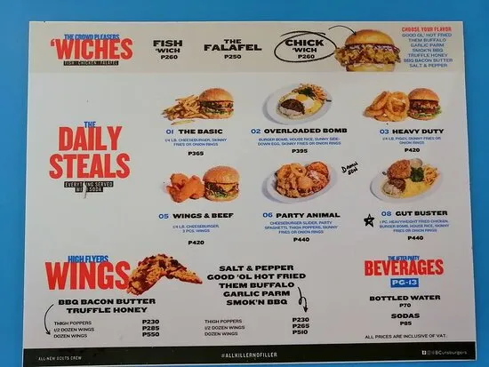 8 CUTS WICHES PRICES