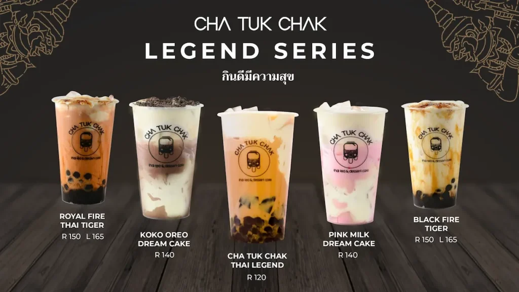 CHA TUK CHAK SPECIALTY DRINKS