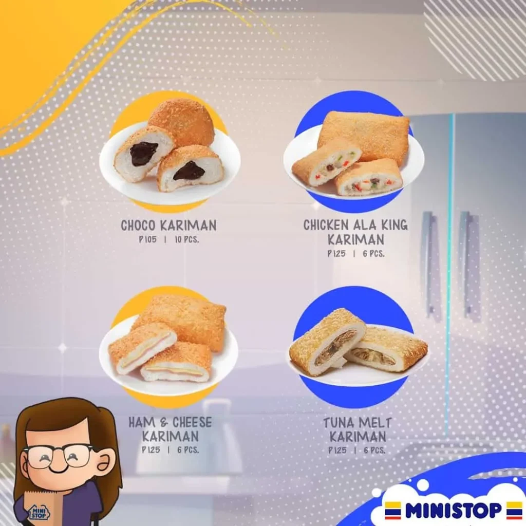 MINISTOP ADD-ONS MENU PRICES