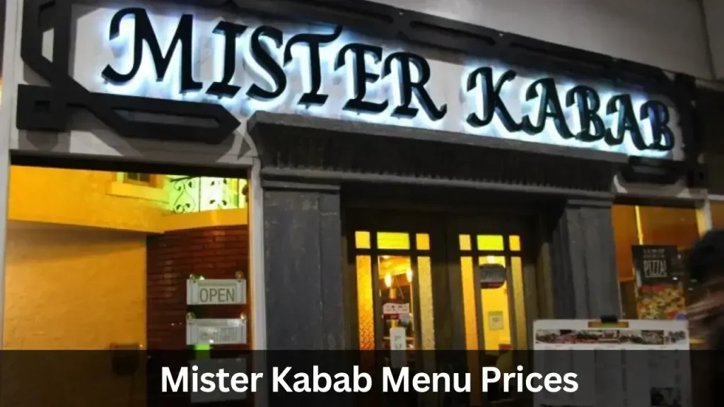 MISTER KABAB MENU PHILIPPINES 