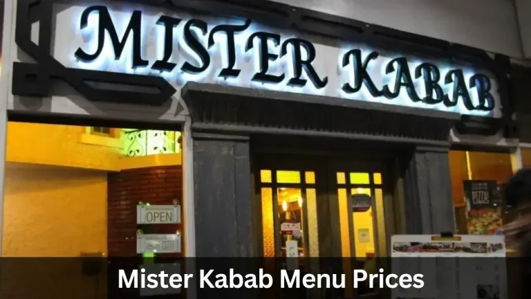 MISTER KABAB MENU PHILIPPINES