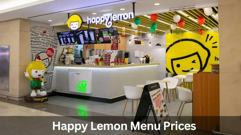 HAPPY LEMON MENU PHILIPPINES