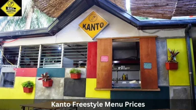 Kanto Freestyle menu Philippines