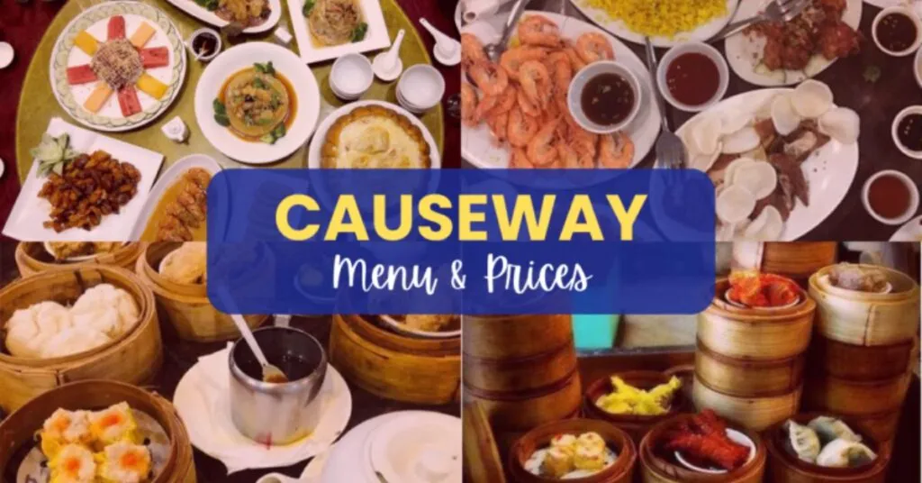 CAUSEWAY MENU PHILIPPINES