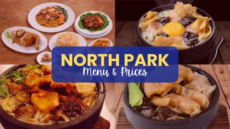 NORTH PARK MENU PHILIPPINES 